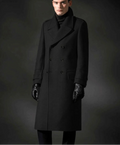 Manteau long croisé homme – CLEVI Paris