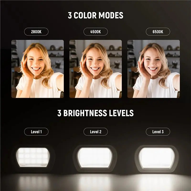 Lampe LED magnétique USB-C pour Pocket 3 – CLEVI Paris