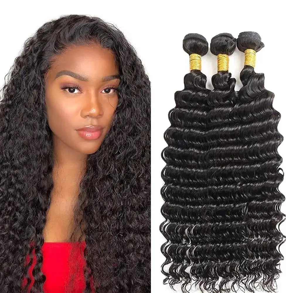 Extensions Cheveux Humains Brésiliens Remy Hair Body Wave Straight Deep Wave 1/3/4 Mèches 10-44 Pouces – CLEVI Paris