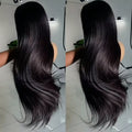 Perruque Lace Front HD Straight Cheveux Humains Brésiliens 250% Densité 13x4 13x6 5x5 14-42 Pouces – CLEVI Paris