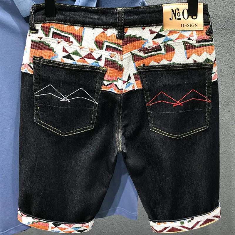 Short en Jean Homme Déchiré Style Rétro – CLEVI Paris