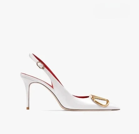 Escarpins à bride arrière et talon fin – CLEVI Paris