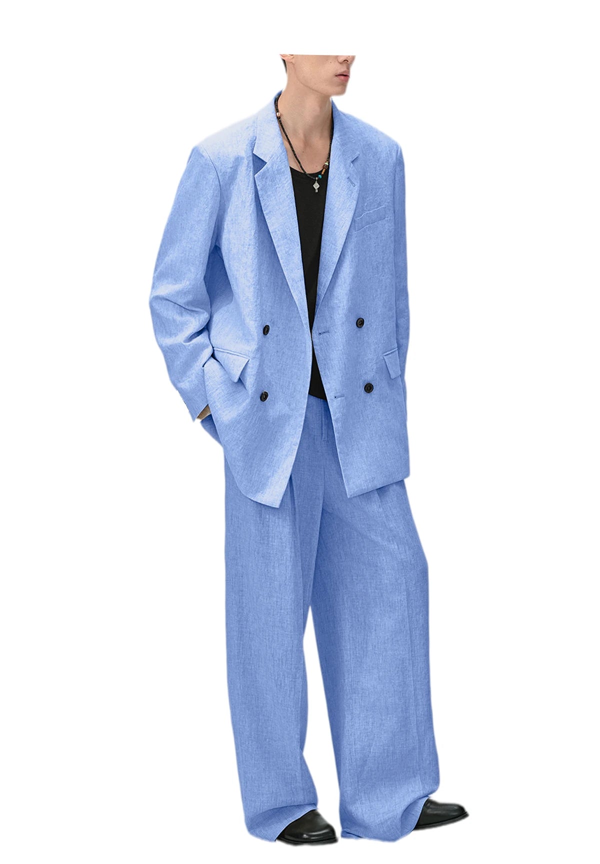 Costume homme en lin 2 pièces – CLEVI Paris
