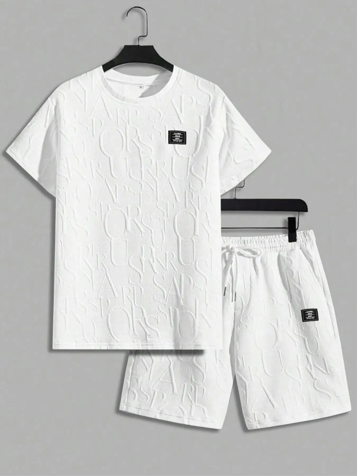 Ensemble homme t-shirt et short décontracté – CLEVI Paris