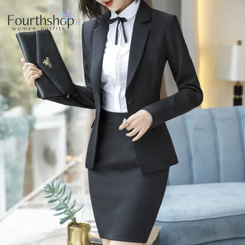 Tailleur femme blazer pantalon ou jupe – CLEVI Paris