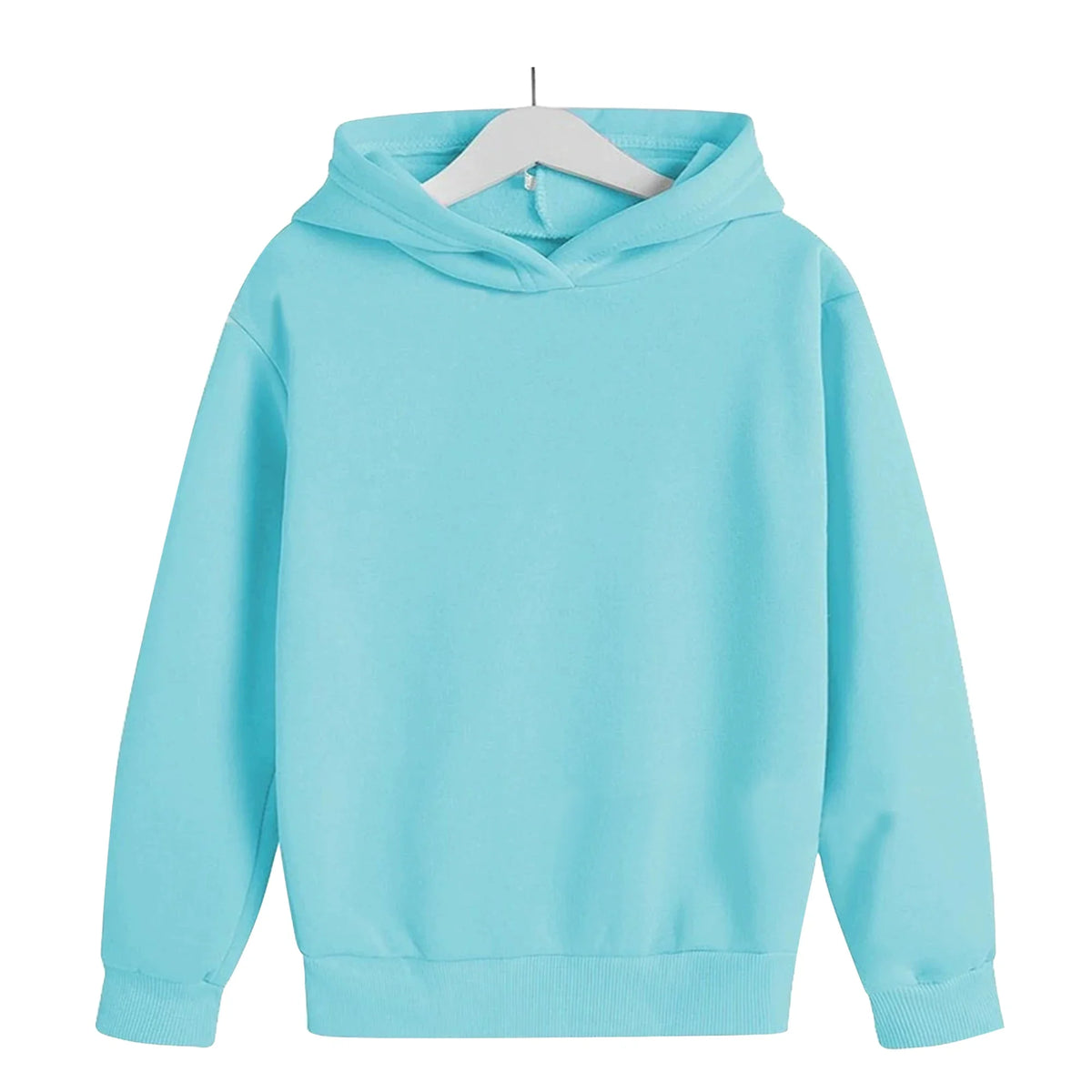 Sweat à capuche enfant uni unisexe – CLEVI Paris