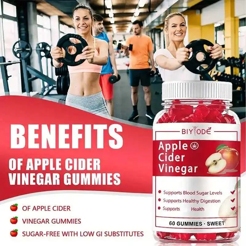 Vinaigre de cidre et B12, 60 gommes – CLEVI Paris