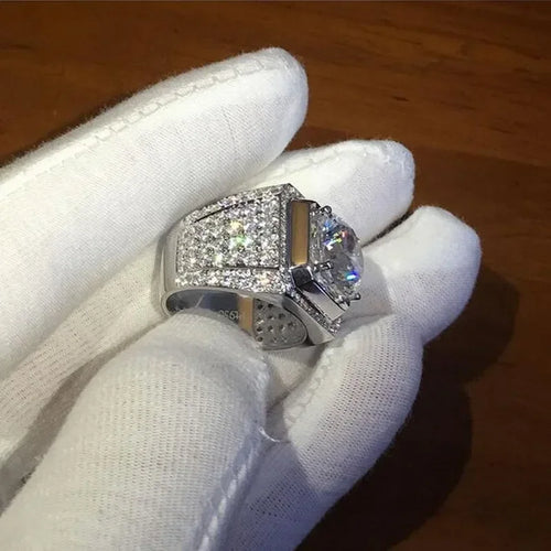 Bague en argent 925 et zirconium – CLEVI Paris