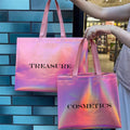 Sacs shopping métallisés personnalisables – CLEVI Paris