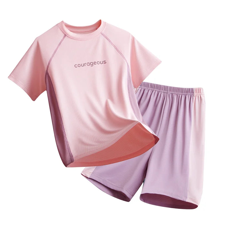 Ensemble enfant CEA T-shirt et short – CLEVI Paris