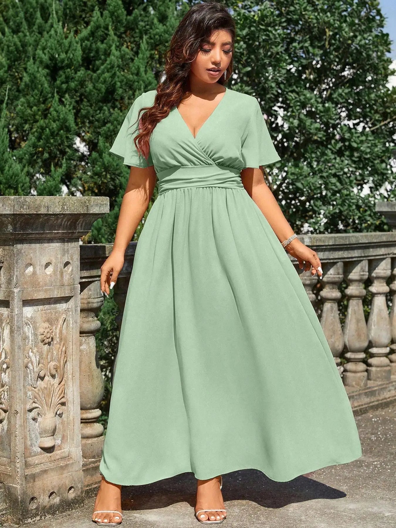 Robe Femme Grande Taille Casual Coupe Loose Toutes Saisons – CLEVI Paris