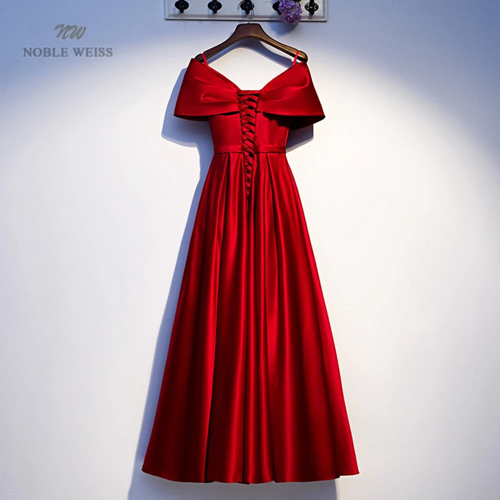 Robe de soirée trapèze col V – CLEVI Paris