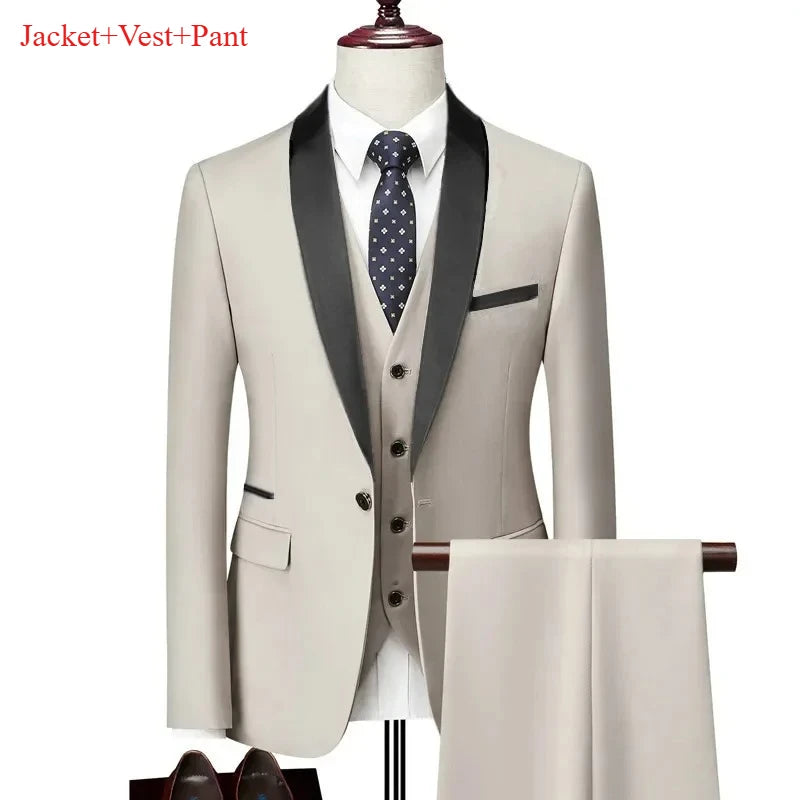 Costume homme 2 ou 3 pièces élégant – CLEVI Paris