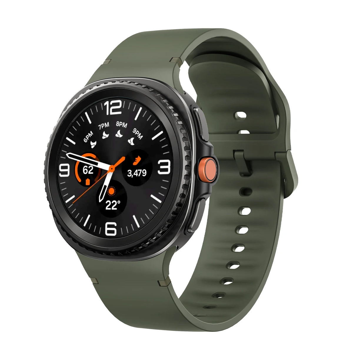 Bracelet silicone compatible Galaxy Watch 8 – CLEVI Paris