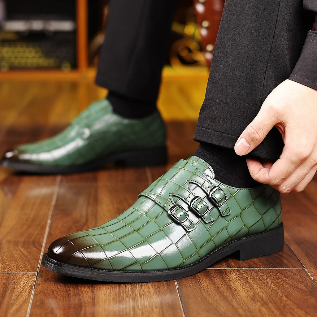 Chaussures homme en cuir fendu à enfiler – CLEVI Paris
