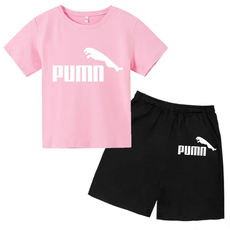 Tenue enfant décontractée à manches courtes – CLEVI Paris