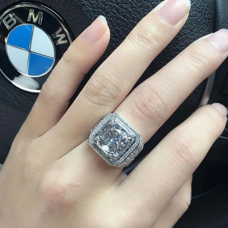 Bague en argent 925 et zirconium – CLEVI Paris
