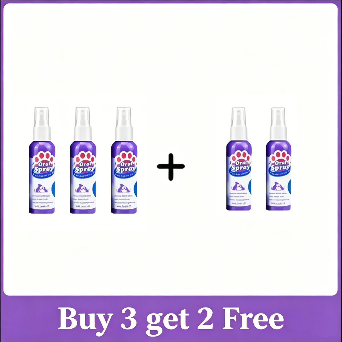 Spray buccal animaux 30 ml et lingettes – CLEVI Paris