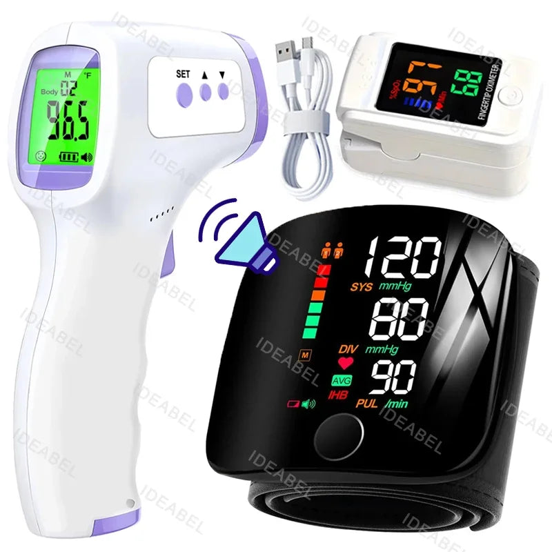 Tensiomètre Poignet LCD Vocal Rechargeable – CLEVI Paris