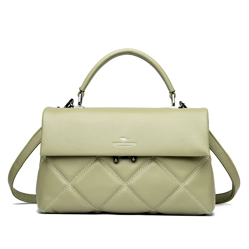 Sac à bandoulière femme souple en PU – CLEVI Paris