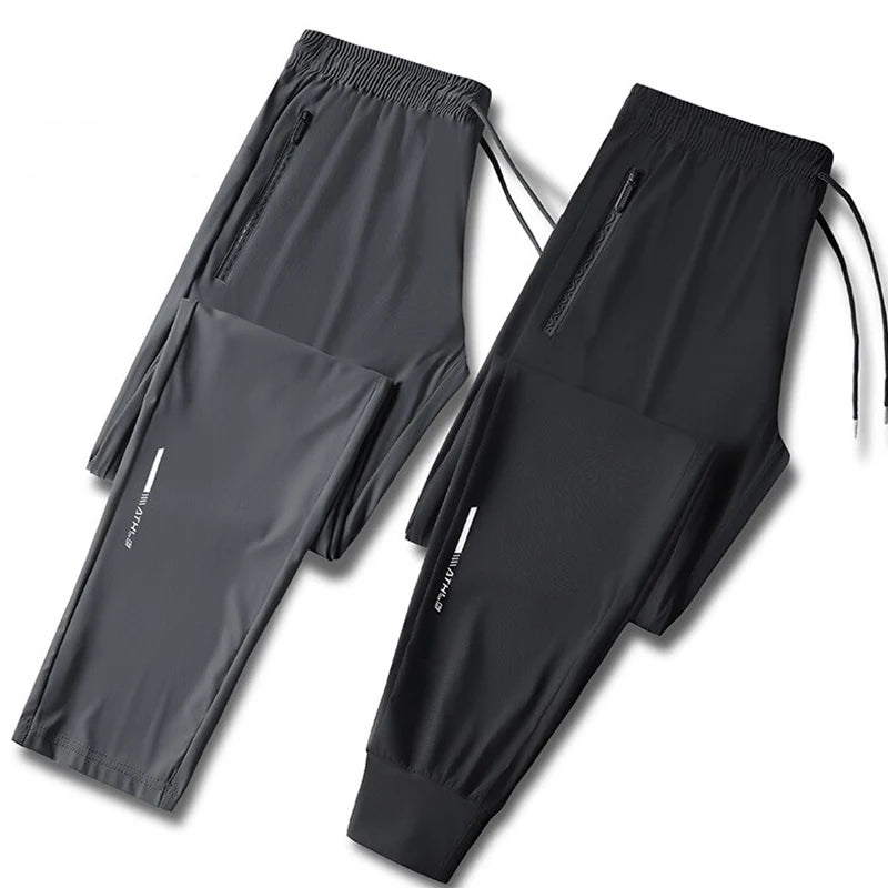 Pantalon sport homme en nylon et élasthanne – CLEVI Paris