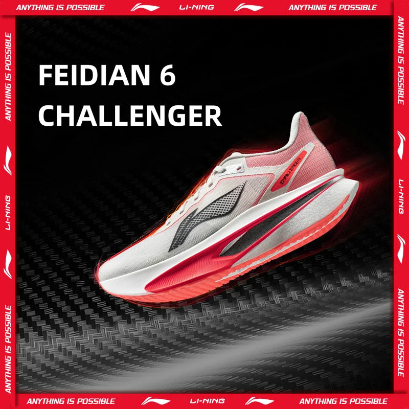 Chaussures Running Homme Li-Ning FEIDIAN 6 CHALLENGER SUPER BOOM Plaque Carbone Réfléchissant EU 39-49 – CLEVI Paris