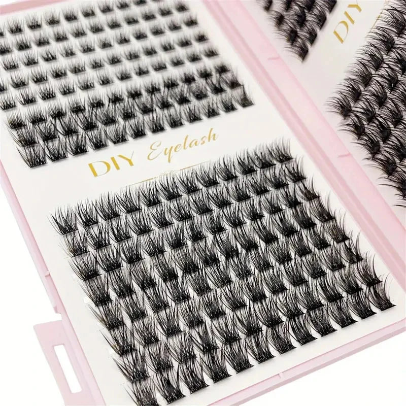 Kit de cils individuels DIY 384 pièces – CLEVI Paris