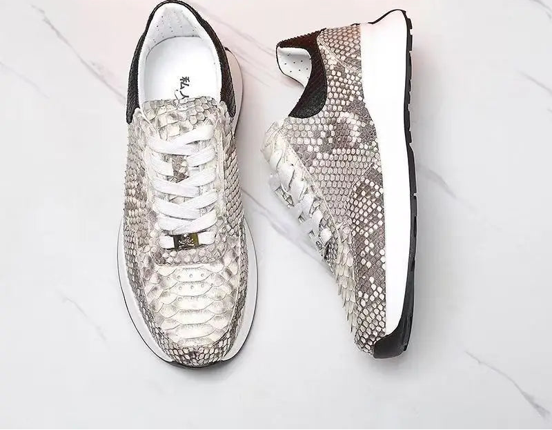 Sneakers basses homme à lacets – CLEVI Paris