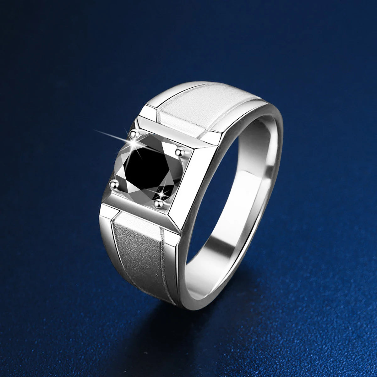 Bague Femme Moissanite 2 Carats en Argent 925 – CLEVI Paris
