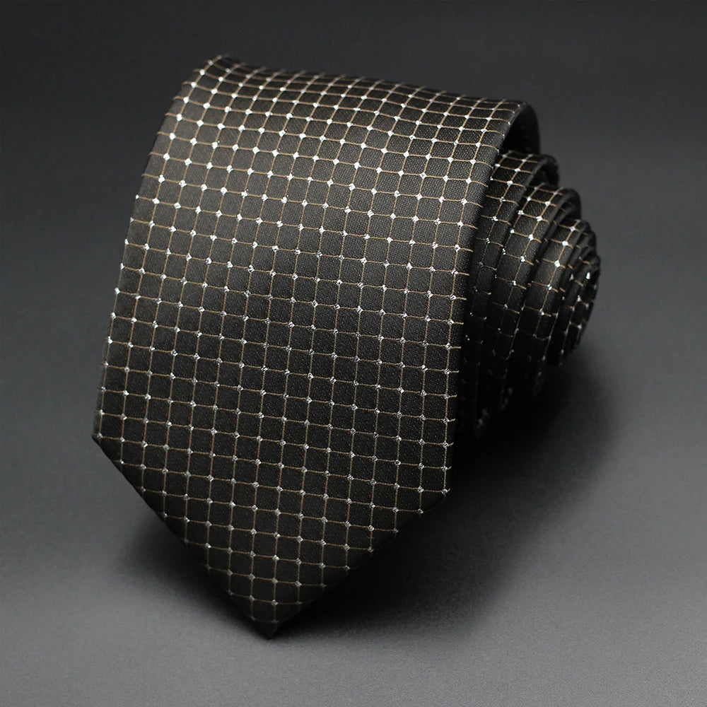 Cravate homme à pois, style élégant – CLEVI Paris