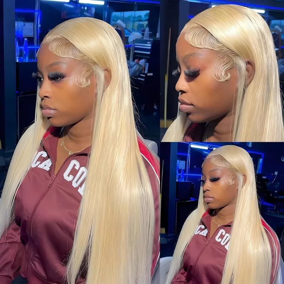 Perruque Lace Front 613 Blonde 13x6 Cheveux Humains – CLEVI Paris