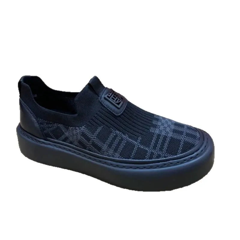 Mocassins homme en maille à enfiler – CLEVI Paris