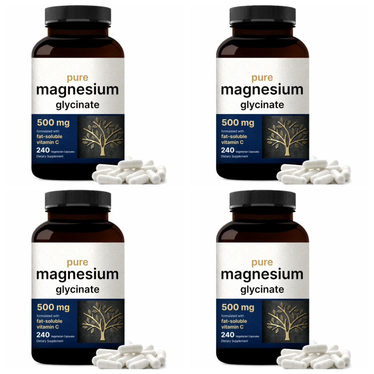 Glycinate de magnésium et vitamine C – CLEVI Paris