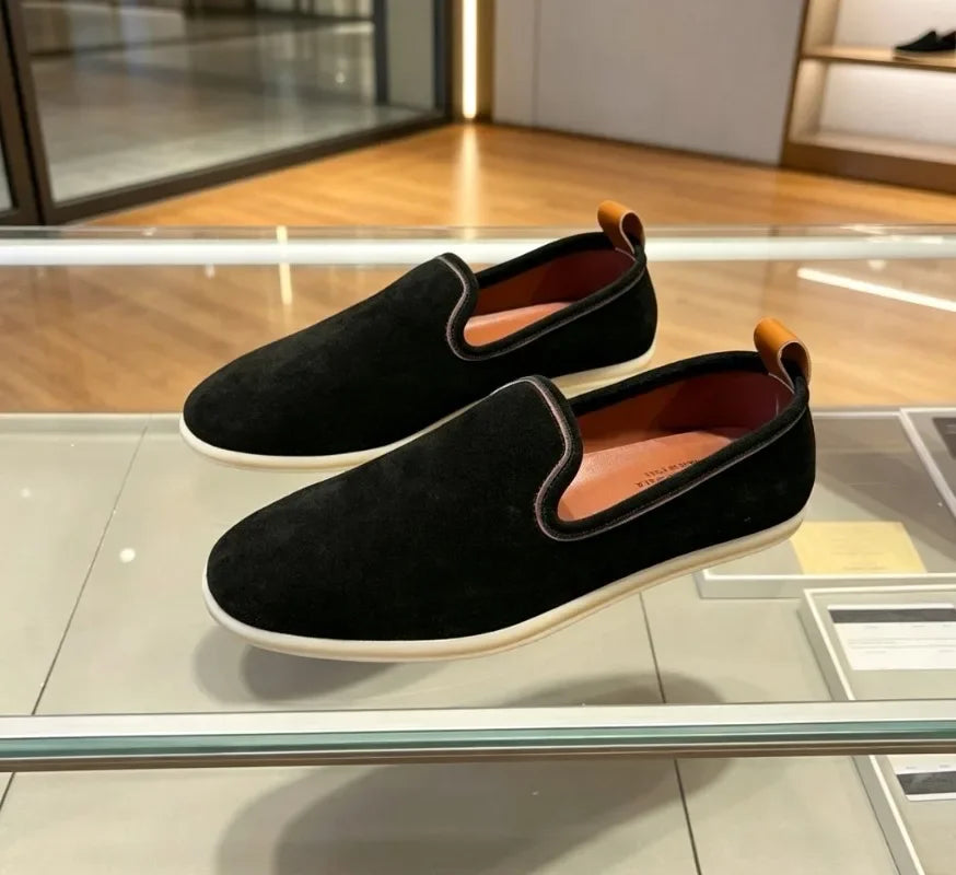 Pantoufles homme en flanelle – CLEVI Paris
