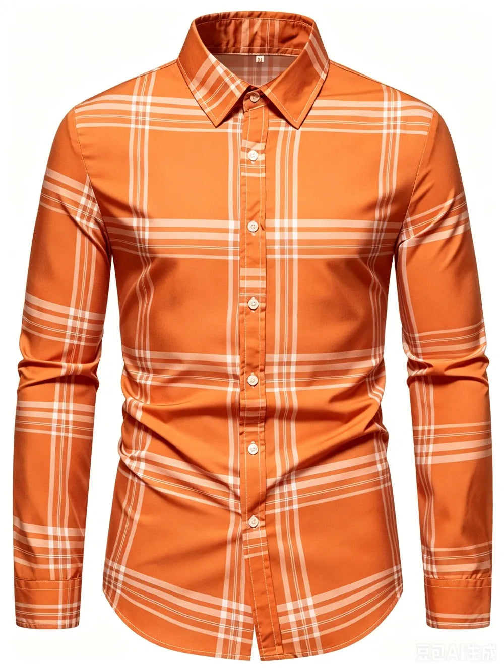 Chemise Homme à Carreaux Imprimés – CLEVI Paris