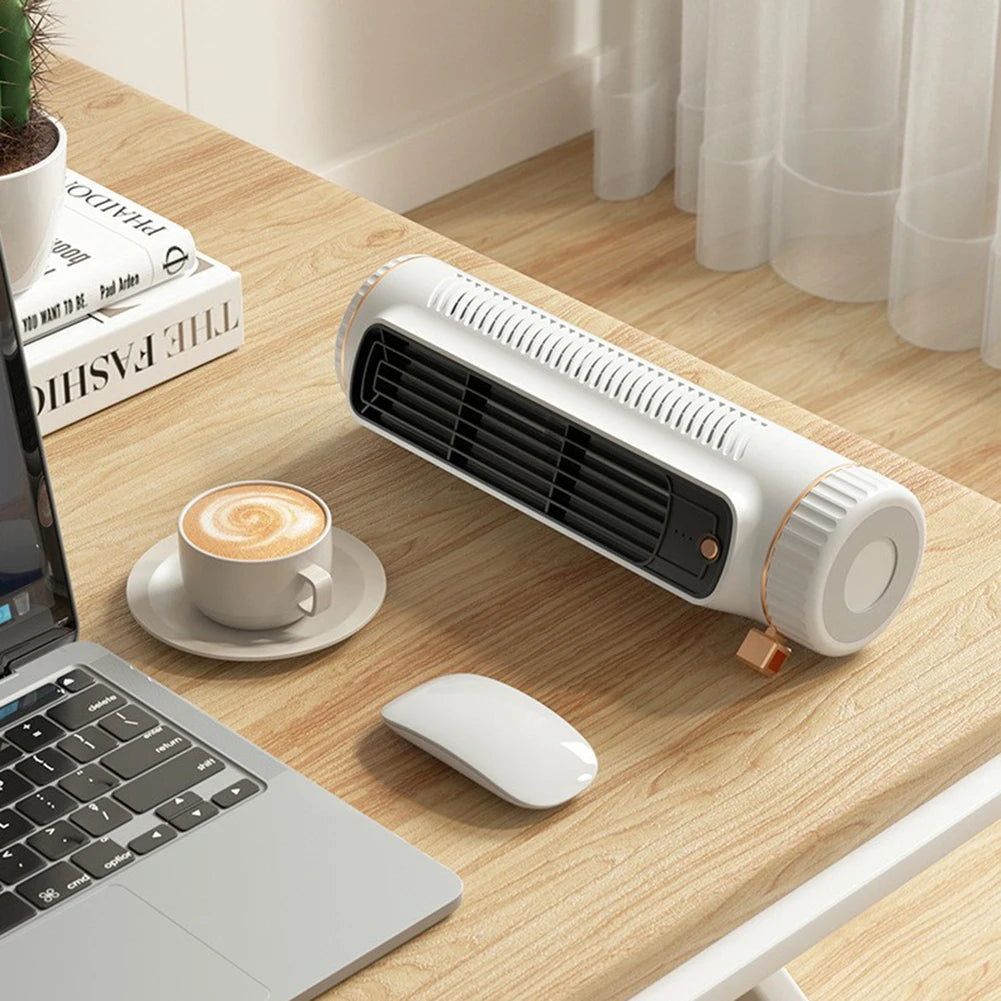 Mini ventilateur tour rechargeable – CLEVI Paris