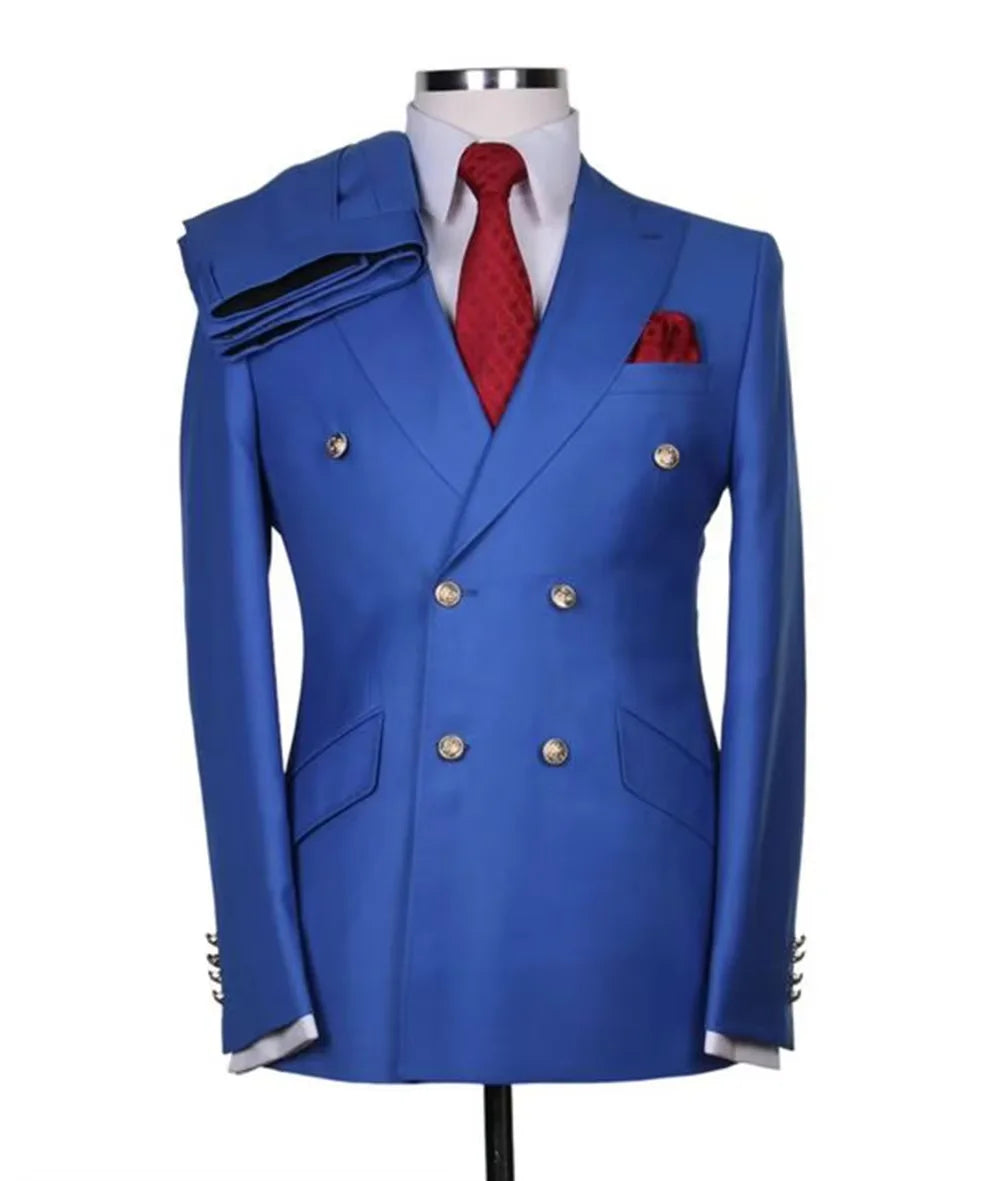 Costume croisé 2 pièces homme – CLEVI Paris
