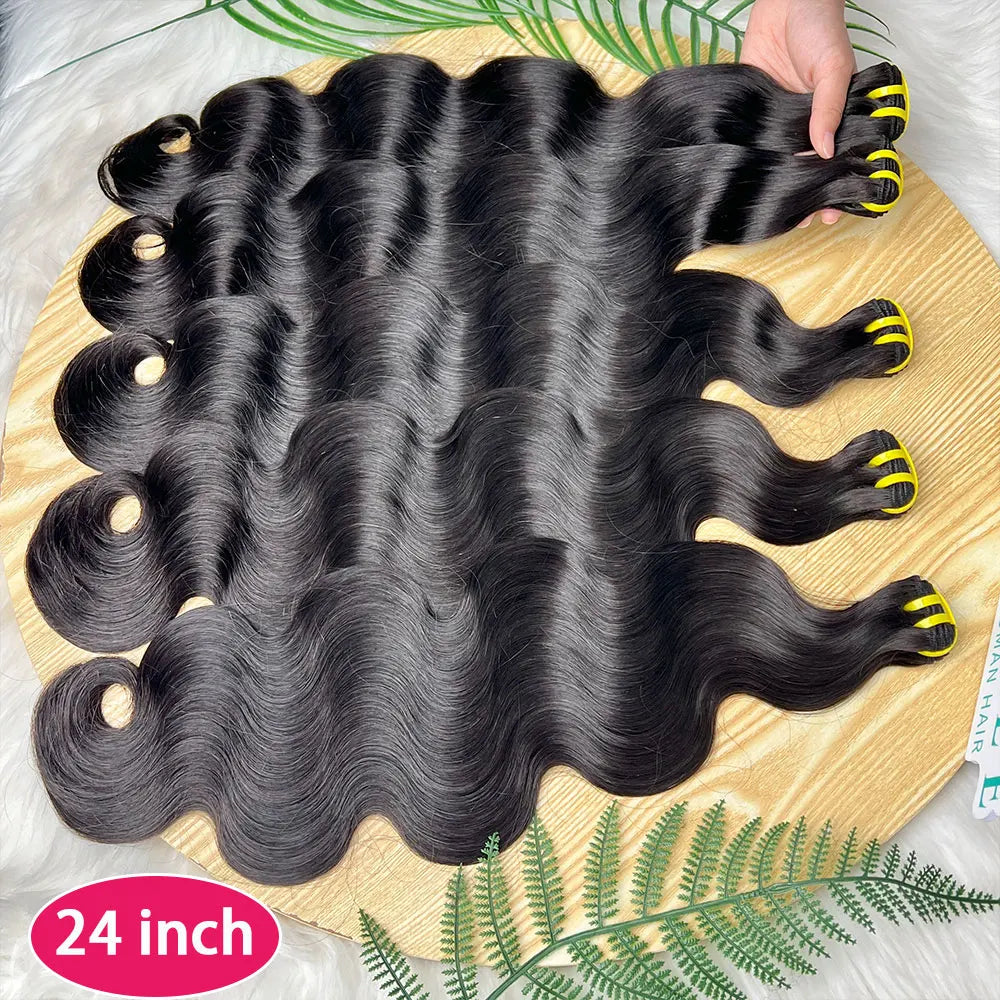 Tissage Vietnamien Body Wave Double Drawn Virgin Hair 1B – CLEVI Paris