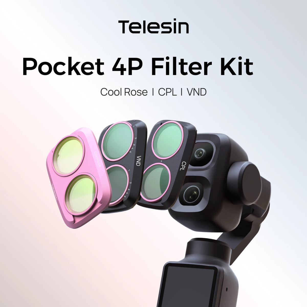 Filtres TELESIN pour DJI OSMO Pocket 4P – CLEVI Paris