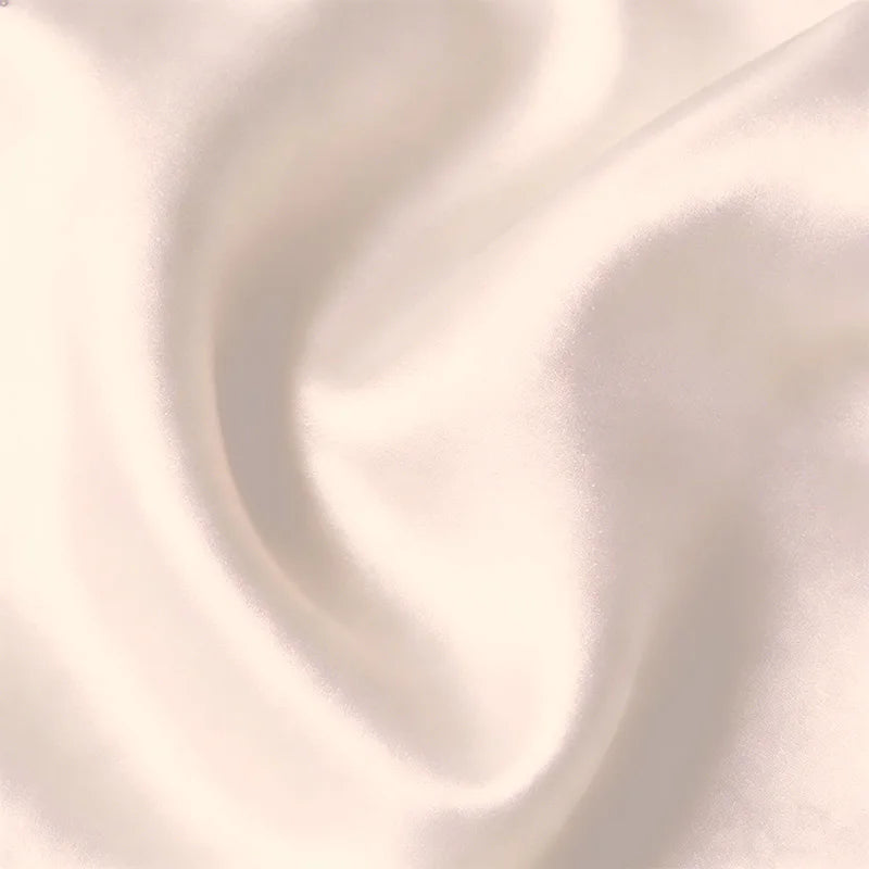 Robe fille en satin drapé ZHJ – CLEVI Paris