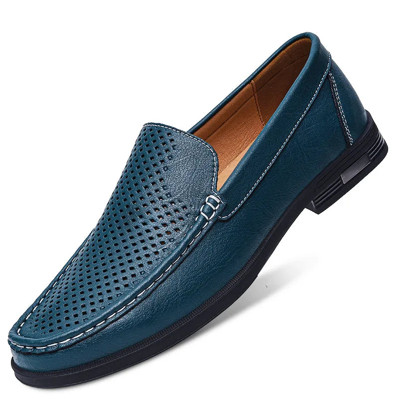 Mocassins Cuir Slip-On Homme Élégants – CLEVI Paris