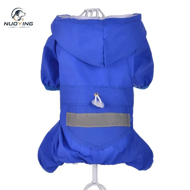 Imperméable à capuche pour chien en polyester – CLEVI Paris