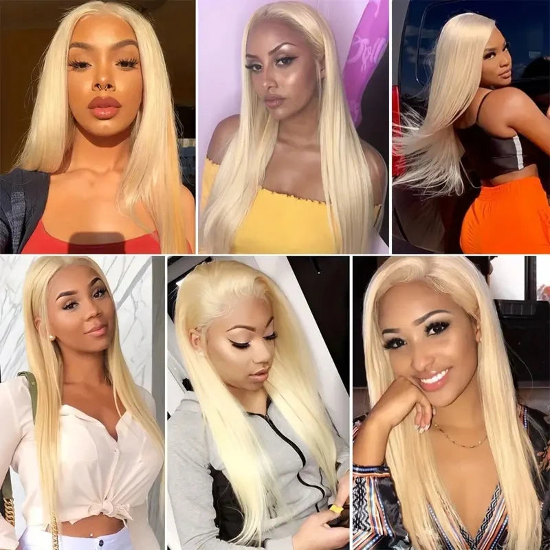 Mèches Vrac Cheveux Humains 100% Naturels – Blonde 613 & Ombré Virgin Hair – CLEVI Paris