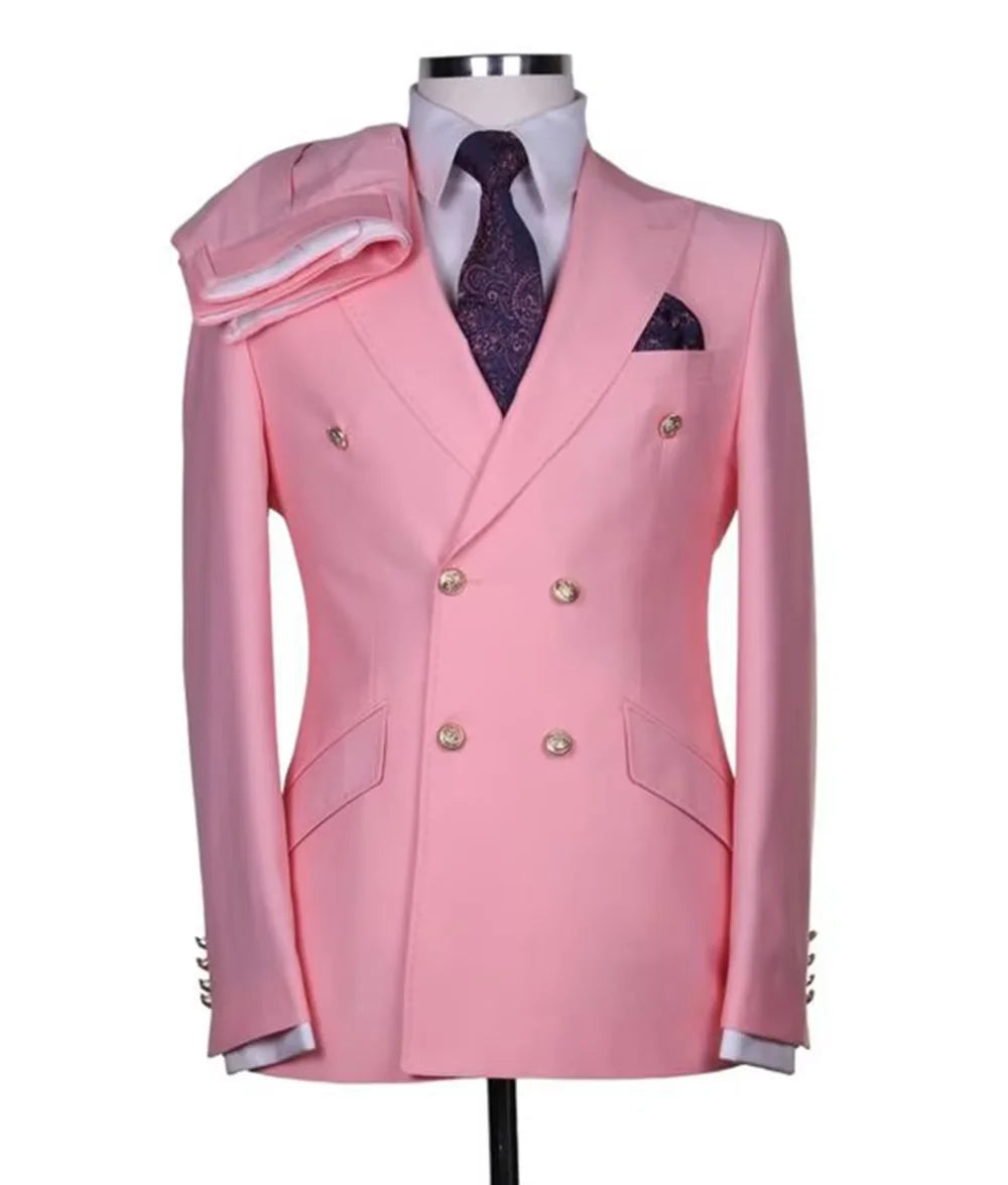 Costume croisé 2 pièces homme – CLEVI Paris