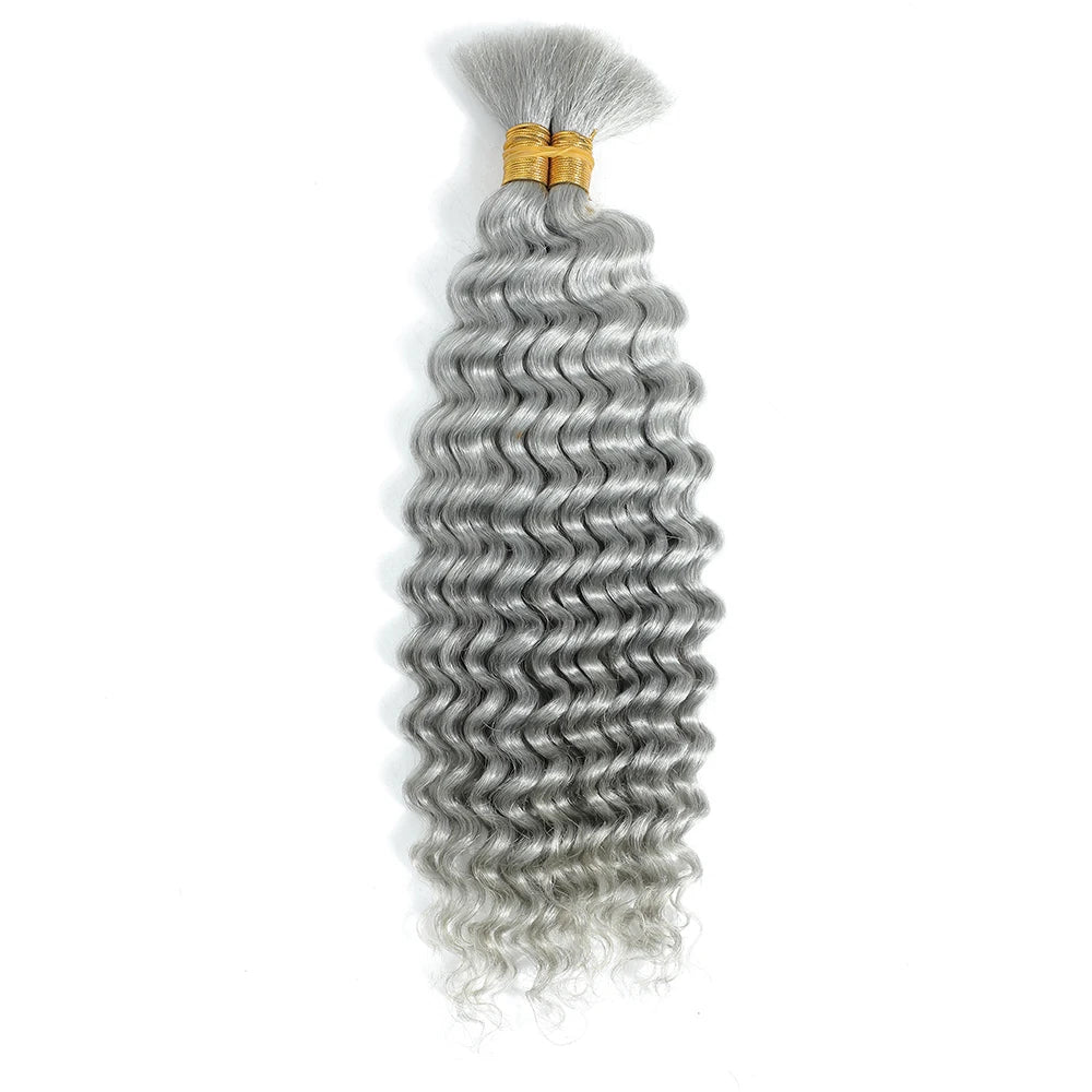 Mèches Tressage Deep Wave Cheveux Humains Brésiliens 100g Sans Trame — Boho Braids & Nattes – CLEVI Paris