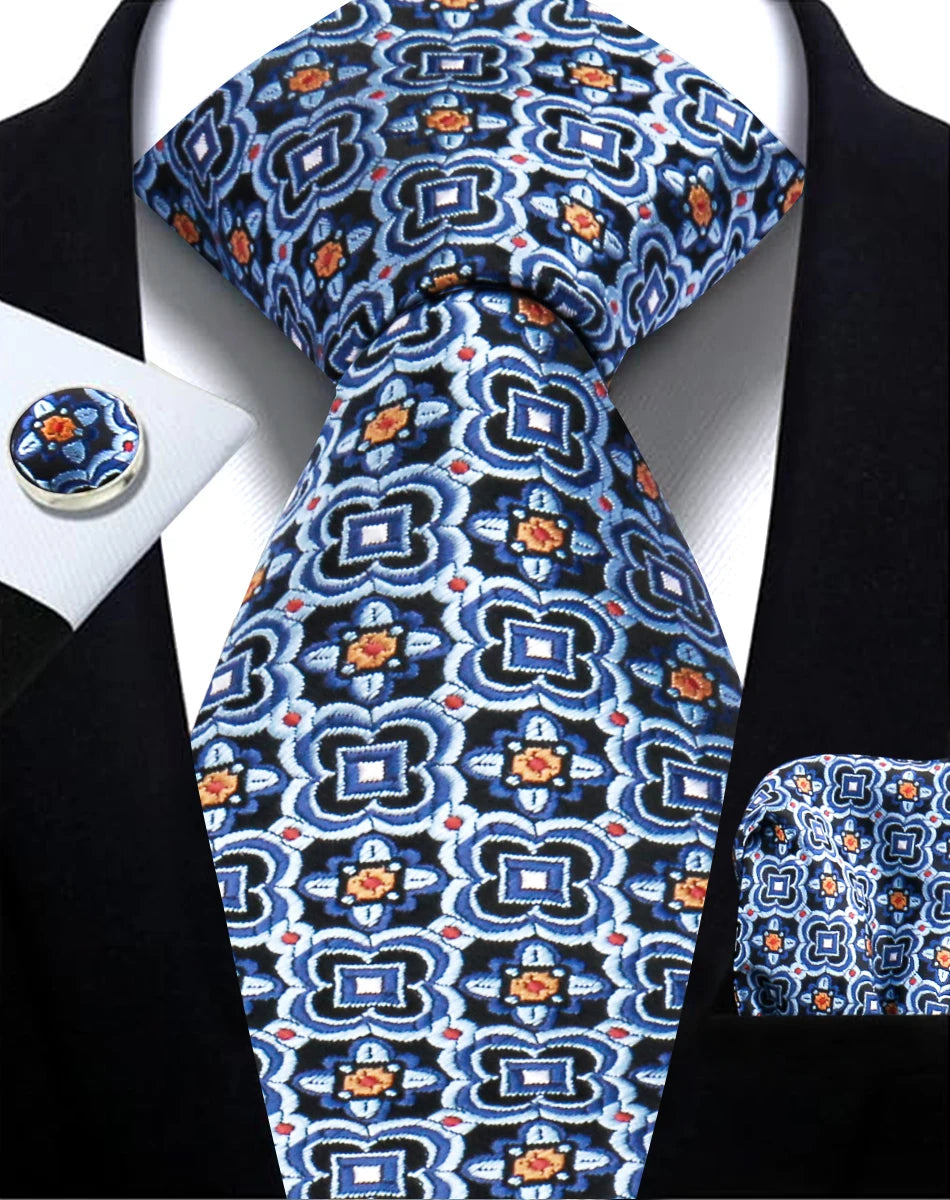 Cravate Paisley Homme et Pochette – CLEVI Paris