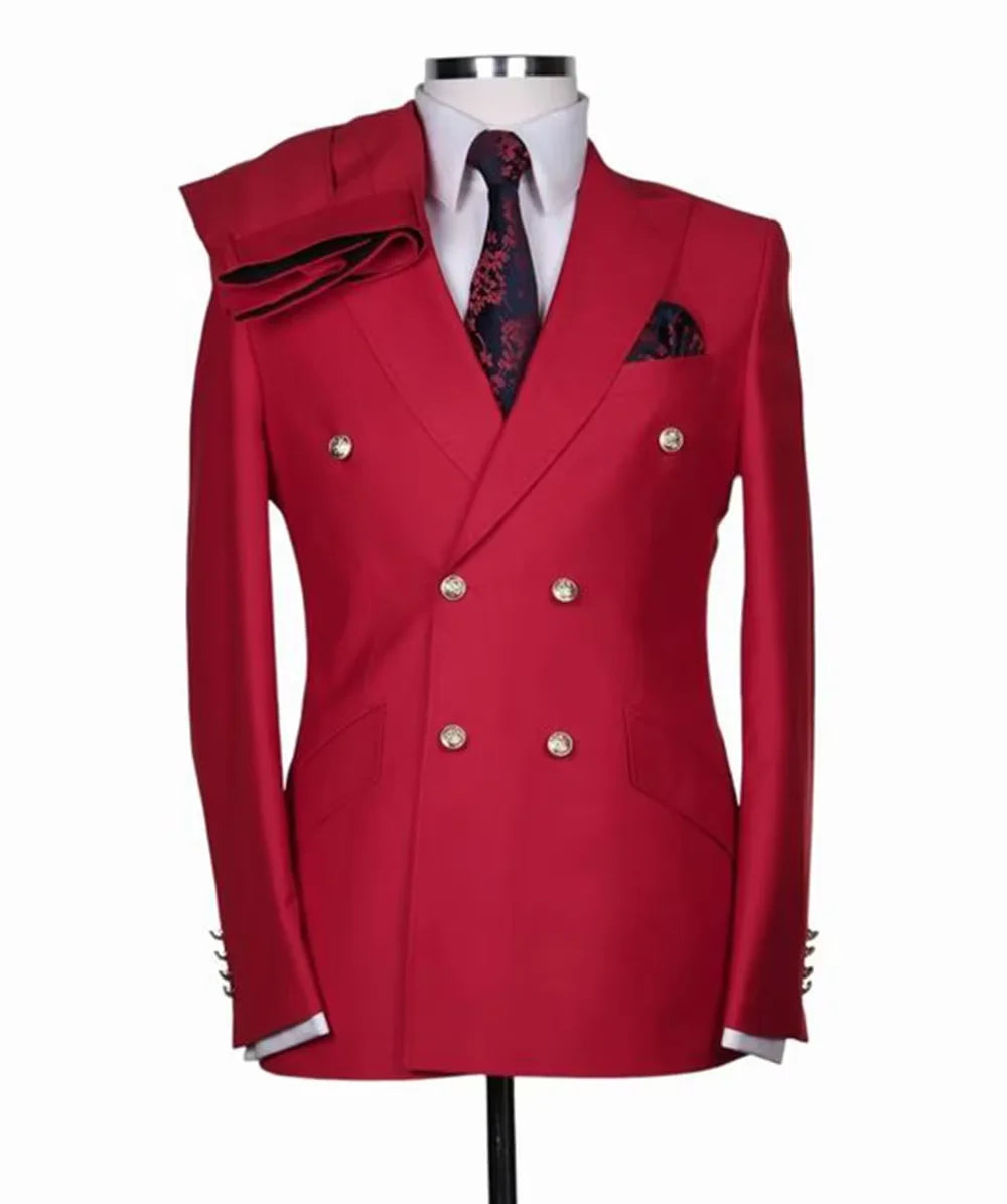 Costume croisé 2 pièces homme – CLEVI Paris