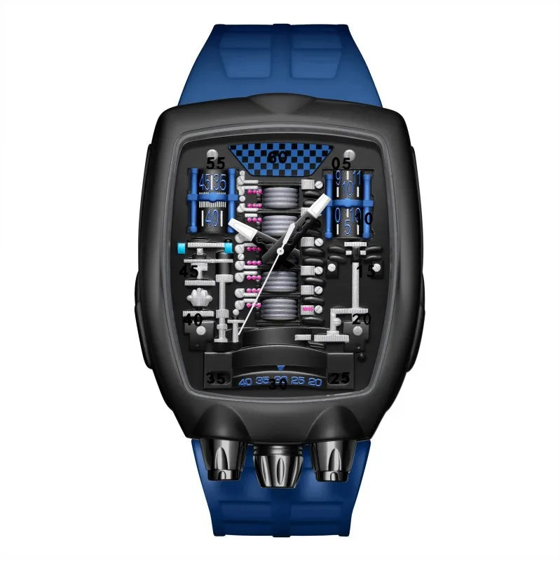 Montre STARPERISH W01 style futuriste – CLEVI Paris