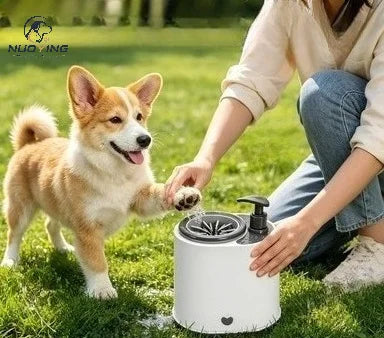 Nettoyeur électrique de pattes chien et chat – CLEVI Paris