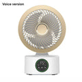 Ventilateur mural pliable rechargeable USB – CLEVI Paris
